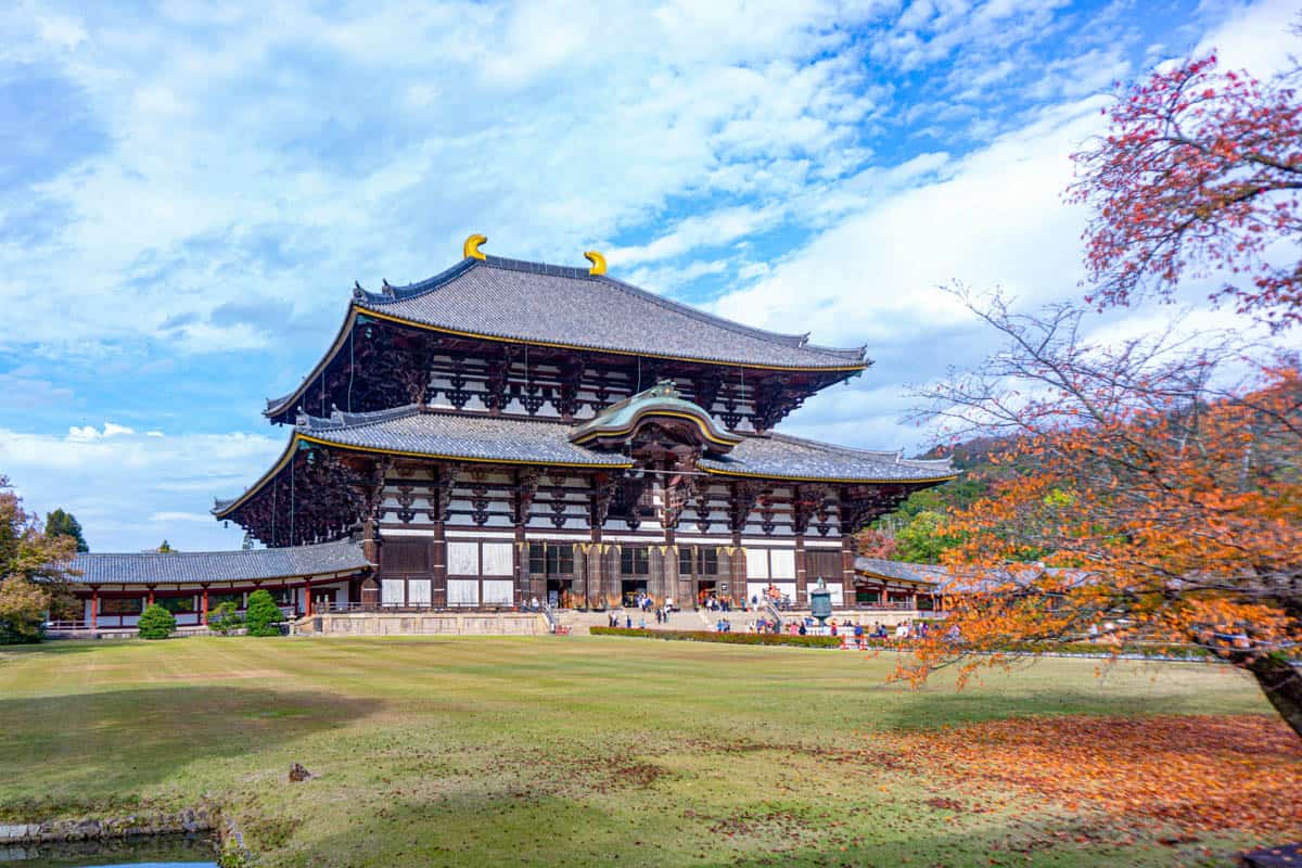 Todai-ji Temple in Nara, Japan